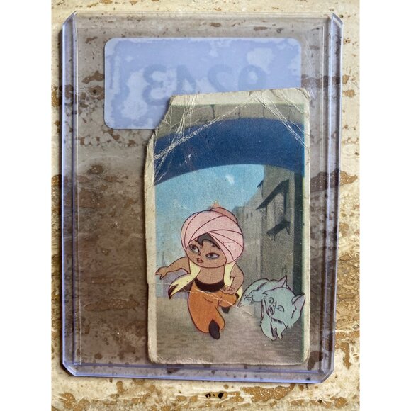 Vintage Japanese Sinbad Card From Toei Animation 1960s - Picture 3 of 4